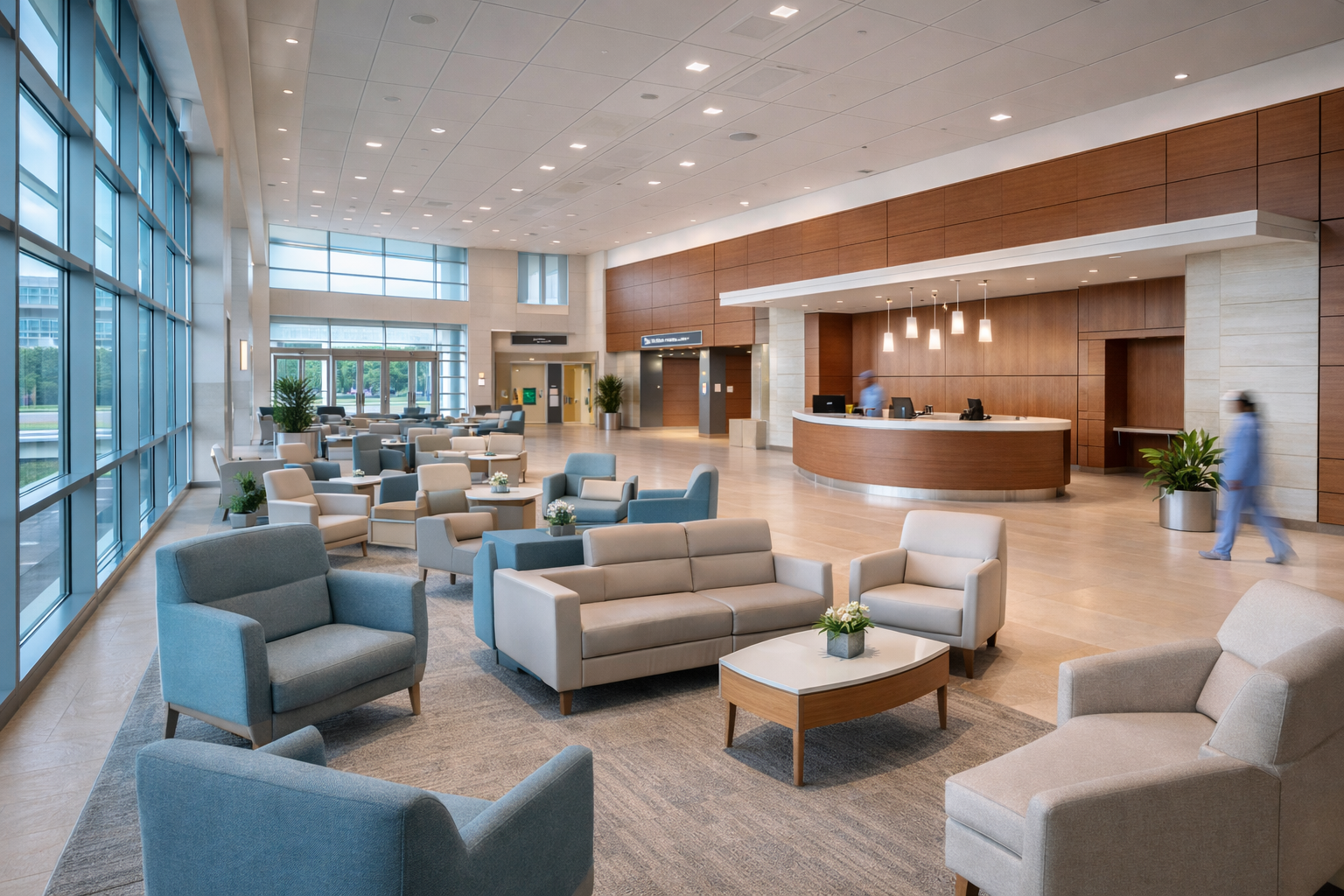 Hospital Lobby and Reception